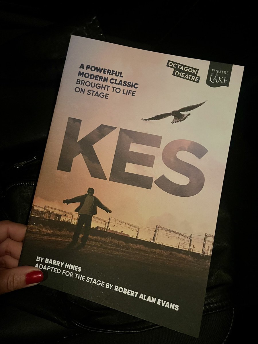 CAnthonActor's tweet image. I’m ashamed to say its been over 2 years since I last saw @LydiaHasoon and even longer since I visited @octagontheatre 🎭 
Throughly enjoyed this version of such a well loved play #Kes