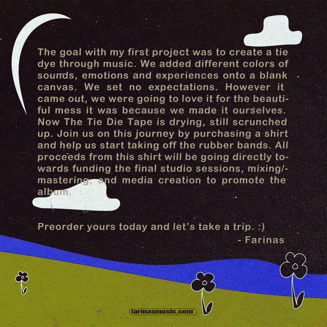 okfarinas's tweet photo. The Tie Die Tape is coming!!! NEW MERCH LIVE NOW ON https://t.co/uJF7MqeUNs PREORDER BEFORE 4/8/22 AND GET CREDITED AS A CONTRIBUTOR ON THE BACK OF THE ALBUM
LETS TAKE A TRIP 🍄✈️ https://t.co/4M0k6SHQXt