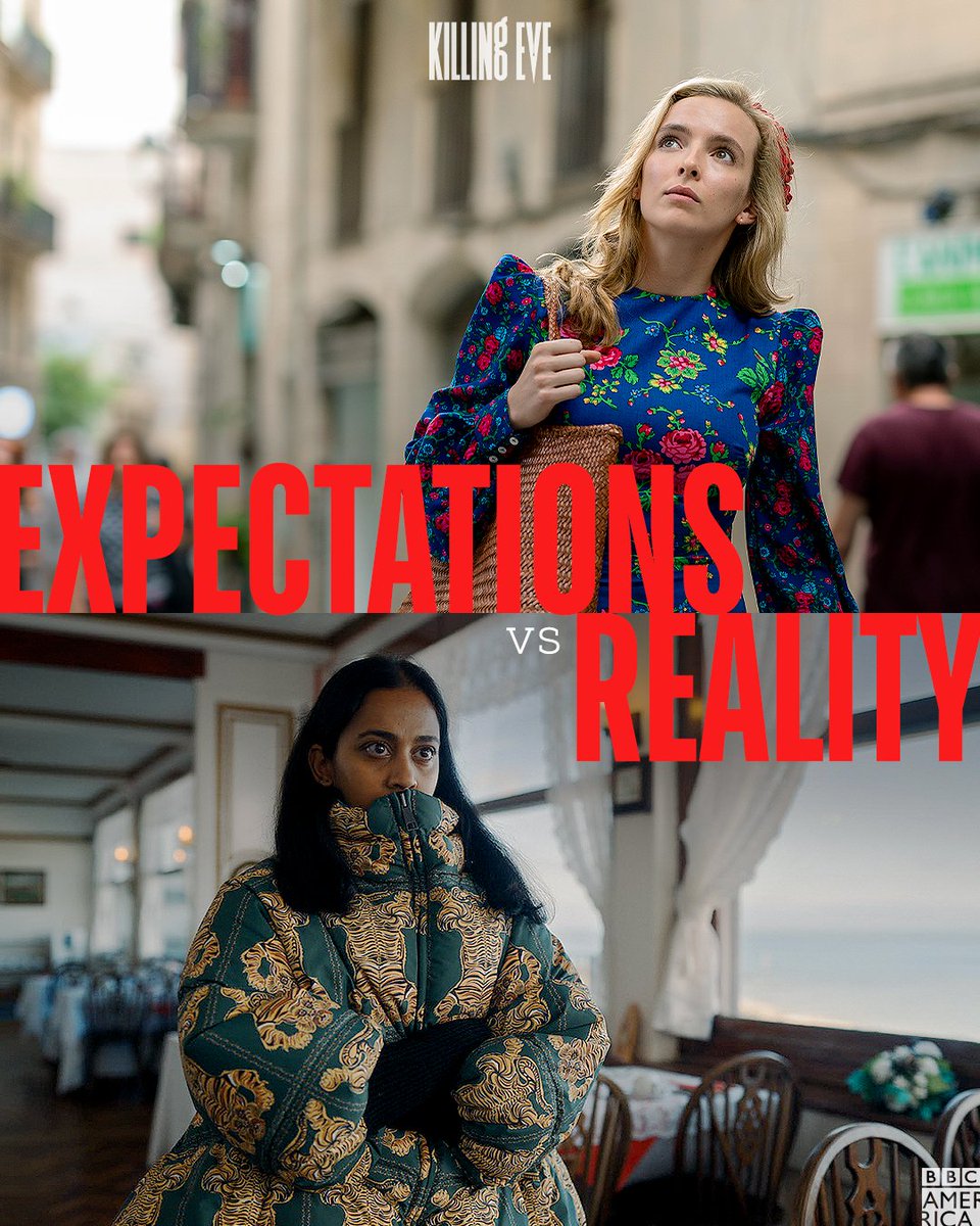 BBCAMERICA's tweet photo. Sometimes the clothes wear you. #KillingEve https://t.co/3vMzLBr3sS