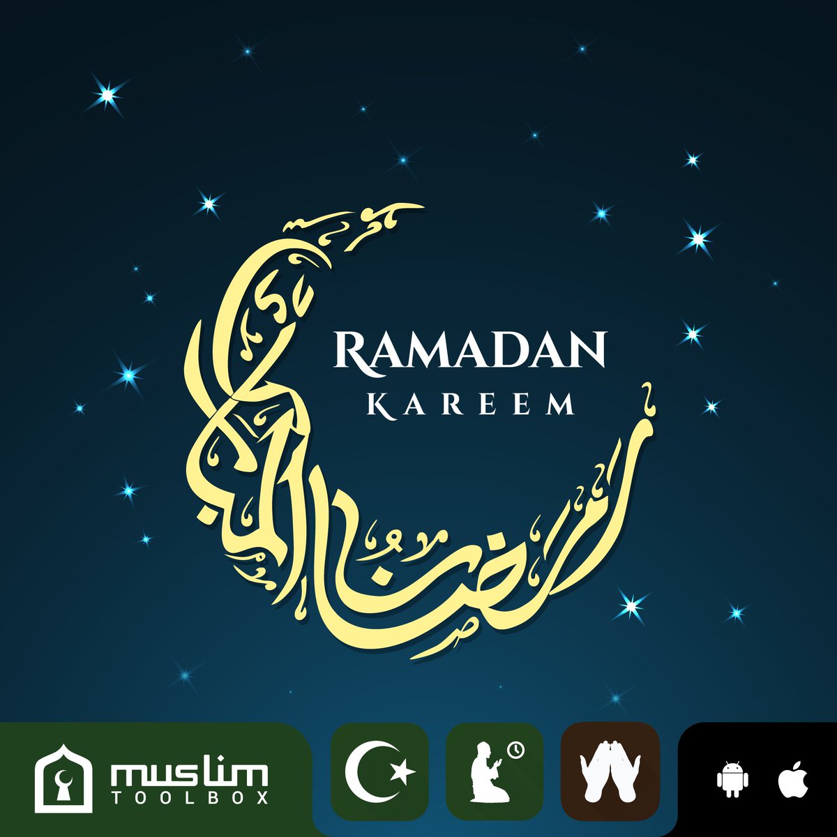 muslimtoolbox's tweet photo. We wish you all a Ramadan Kareem!
Our apps will accompany you during this month.
https://t.co/k1TBUuTFA0
https://t.co/j4tCnAOR7a
https://t.co/P3DQv2BILR
#Ramadan #Ramadan2022 #RamadanKareem #RamadanMubarak #Allah #Muhammad #Islam #Quran #Sunnah #Mekkah #Dua #Prayer #Salat #Namaz https://t.co/3fvr01Zy2C