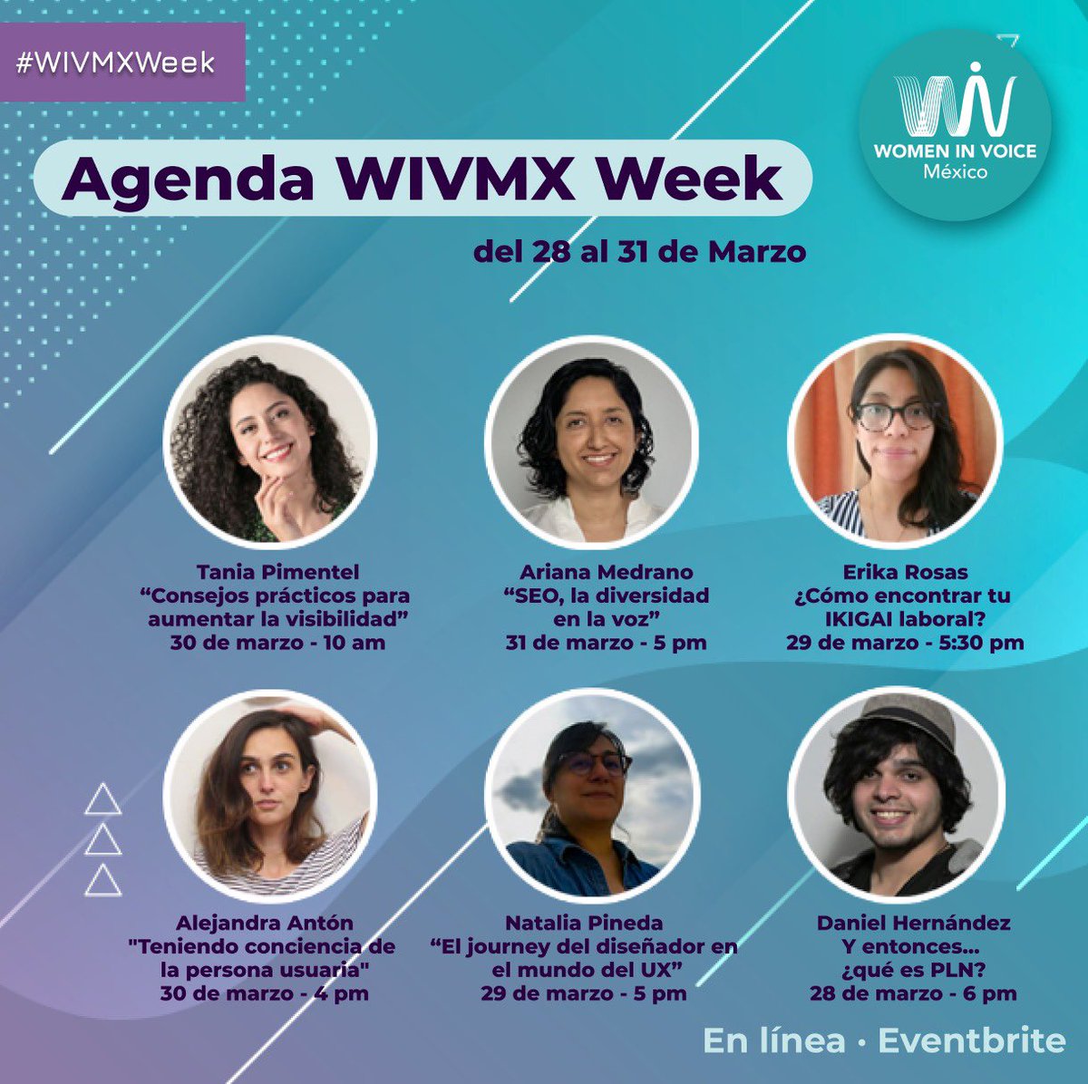 WomeninVoicemx's tweet photo. Gracias por ser parte de nuestra Women in Voice 🇲🇽 week! #wivmxweek Sigue nuestras redes sociales para más eventos. https://t.co/I6r26pmeRq