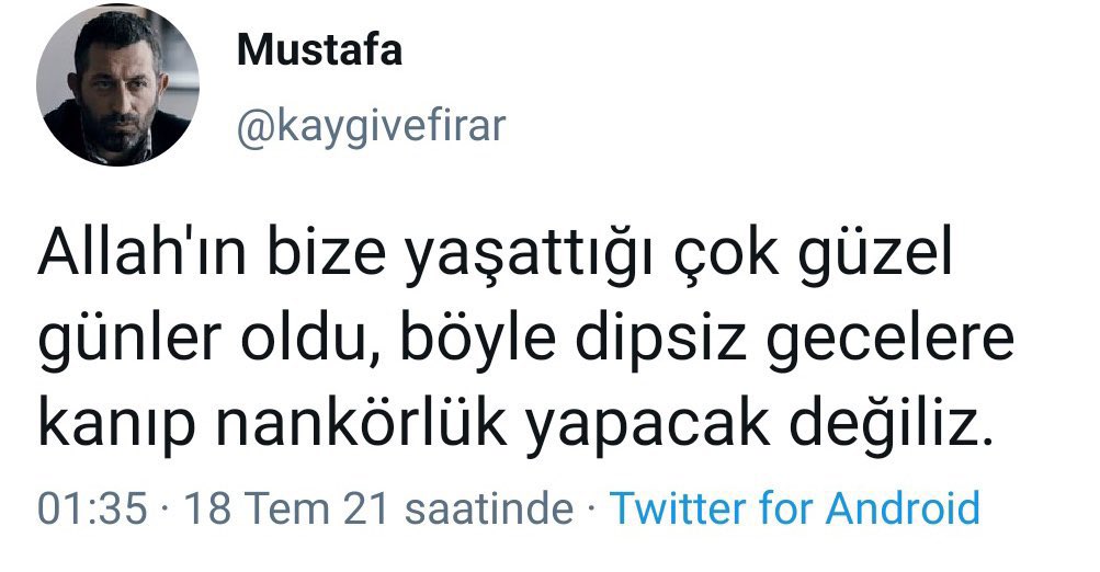 burdan devam