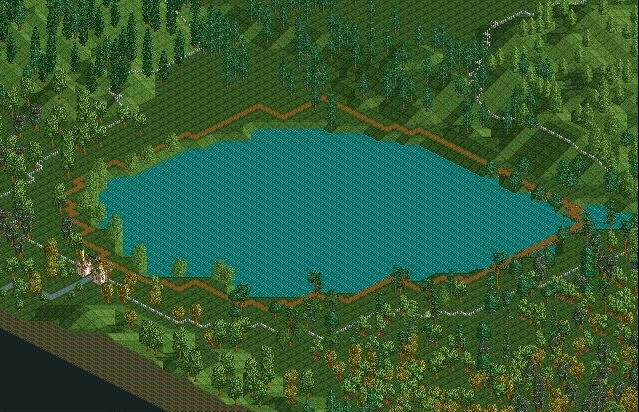 RCT_Classic's tweet photo. What's the first ride that you'd put in the middle of the lake? 💦🎢 https://t.co/0lb8FfpaI8 https://t.co/VyEpsBdVR5