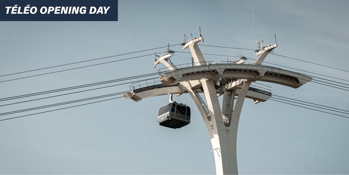 SMBropeways's tweet photo. [Realisation]

After months of construction and development, we can finally save the date ! France’s first urban cable car will open it’s door next saturday ✅

Discover more about this product on our website down below ⬇️
https://t.co/7BzNsLBiZ3

#toulouse #gondola #technology https://t.co/qZQVeGd2cs