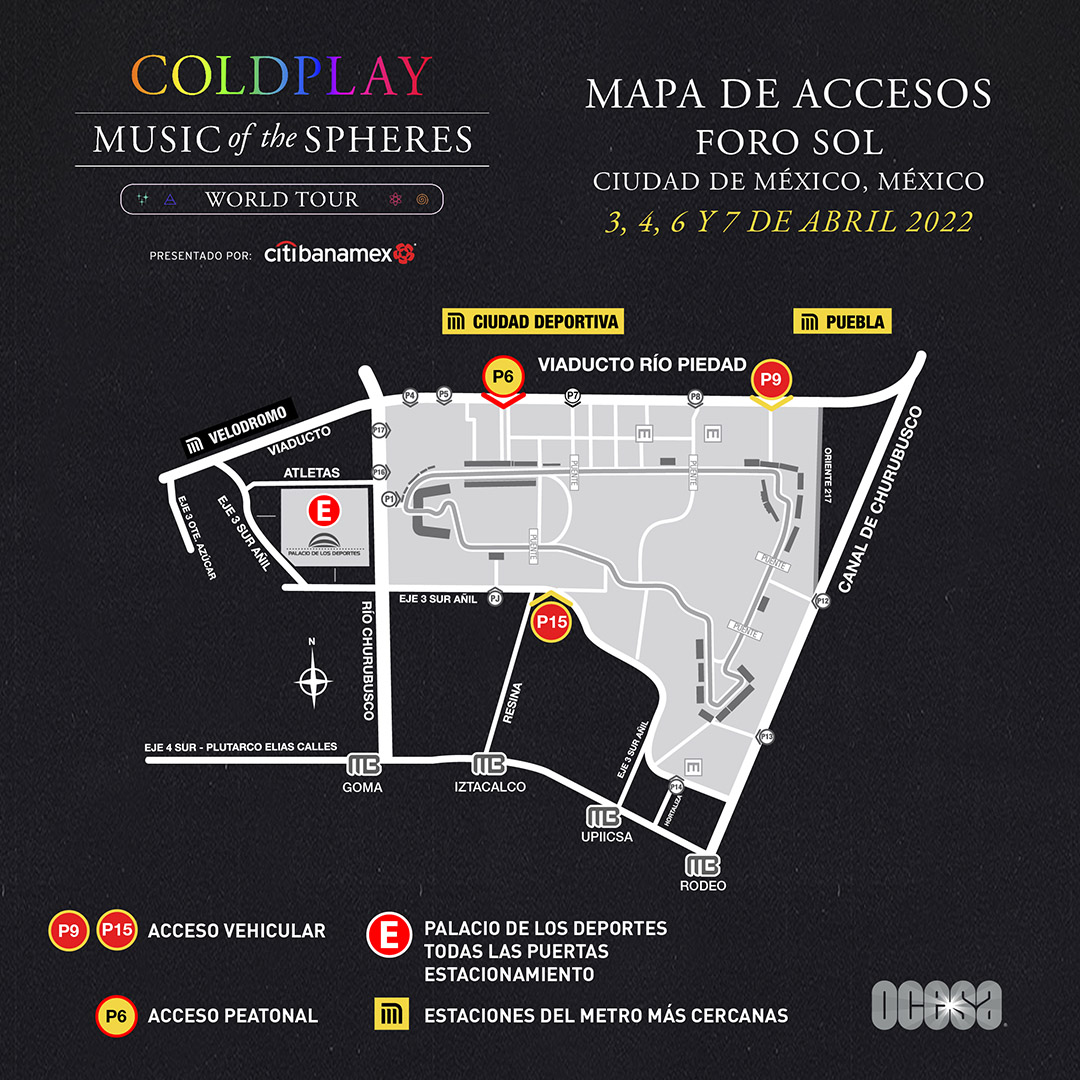 ocesa_total's tweet photo. ¡Que tu experiencia con @coldplay sea mágica desde el inicio!💙✨
Acá toda la información que debes saber para que te prepares. https://t.co/goKmXRUQaL