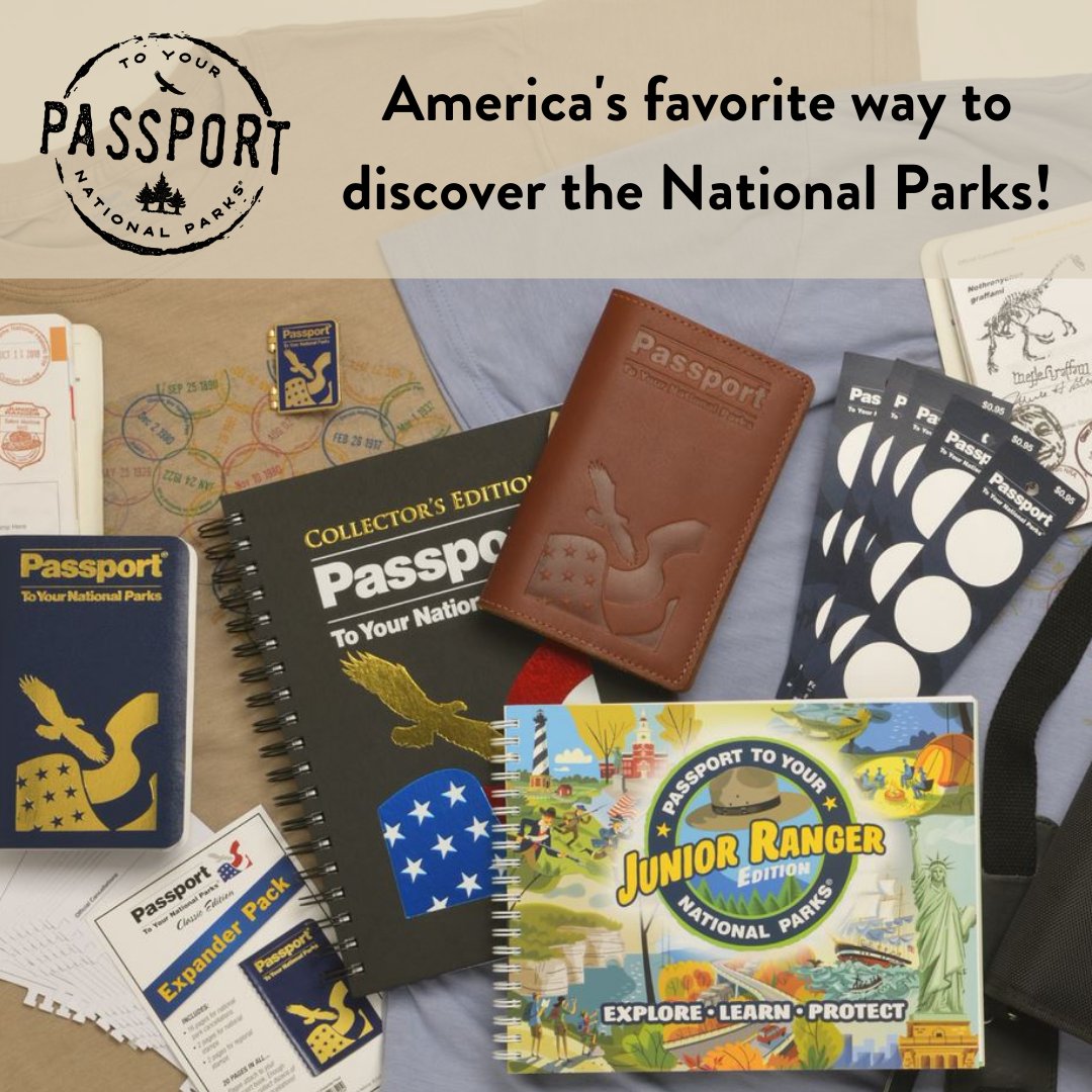 EasternNational's tweet photo. We love our National Parks, and we want you to love them too. Passport to Your National Parks is the best way to explore them as we approach warmer weather. What are you waiting for? #FindYourPark today! https://t.co/OxTYiBFXs8