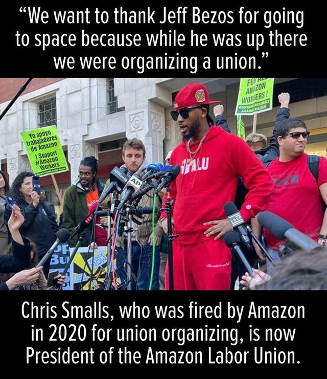 TheBillyBaumann's tweet image. This is some great news. Hopefully @AmazonUnion will snowball and we can protect workers around the world. #AmazonUnion