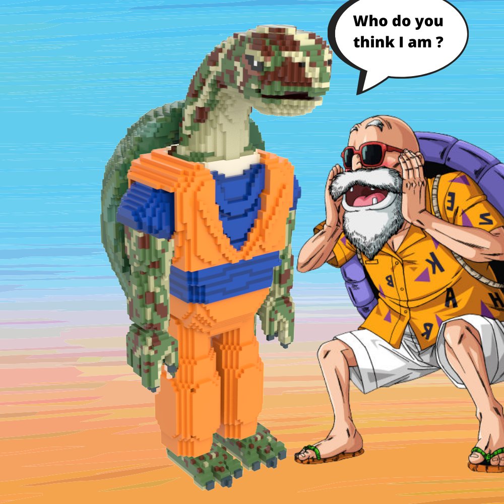 Fishami_'s tweet photo. Do you really think that the Fishamis are joking ? It's time for revenge. 

Let us know which other universes we should conquer ?

#sandbox #voxel #nft #ethereum #opensea https://t.co/9qicXX4o2u