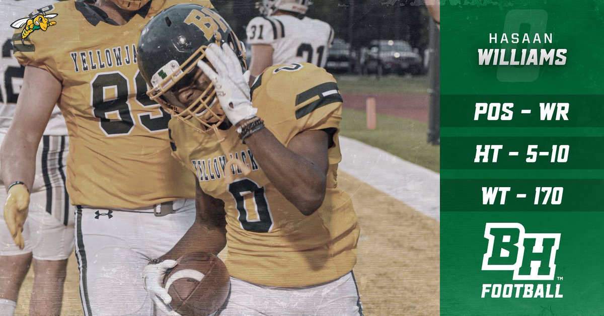 BHSUFB's tweet photo. 3️⃣ days into spring camp!!

Let's get to know our senior WR, Hasaan Williams (@Hasaanamare__)!

🏈 4 Career TDs
🏈 552 All-Purpose Yards
🏈 42 Receptions
🏈 From Brentwood, Calif.
🏈 Twin brother Xavier runs track at Cal State LA

#WEoverME x #WinnersWin https://t.co/BuFd2Y9Zwm