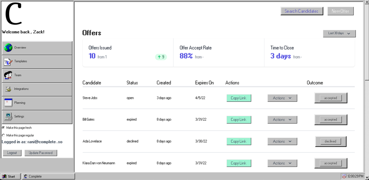 Who said compensation can't be fun?! We're throwing it back to '98 here at Complete HQ today 🔥🔥🔥