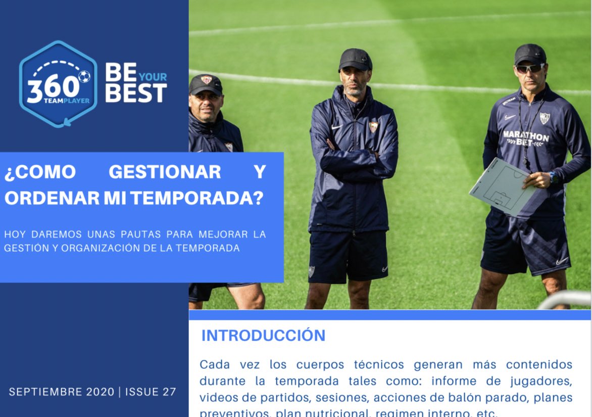 360TeamPlayer's tweet photo. 📮Hoy compartimos GRATIS con vosotros estas Newsletters sobre como planificar la temporada, planificar semanas y estructurar entrenamientos! 
 ✅Síguenos.
 ♻️RT
 📩 ¡Te enviaremos el enlace para descargar las newsletter! https://t.co/znK9iPKEzo
