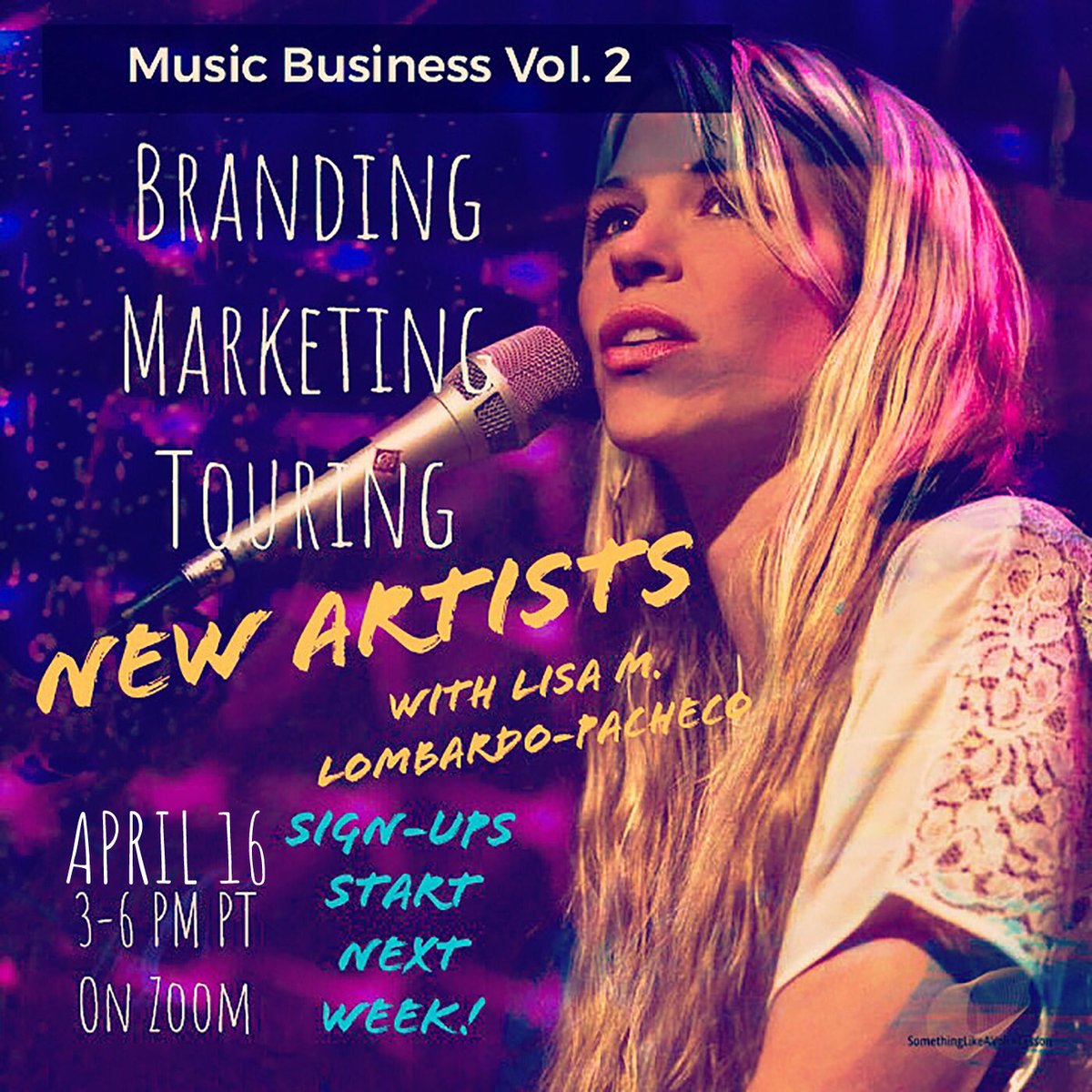 charmarmusic's tweet photo. Music Business Vol. 2
Branding
Marketing
Booking
w/ New Artists
on Saturday, April 16
π« on sale now https://t.co/BgTQCIvVfc
#charlottemartin
#somethinglikeavoicelesson
#musicbusiness
#workshop
#tickets
#onsale https://t.co/c22Z6LMfPF