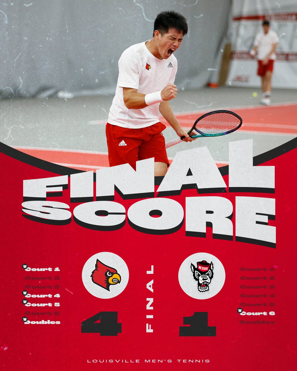 CARDS DEFEAT NC STATE 🏆

4️⃣ - 1️⃣

#GoCards
