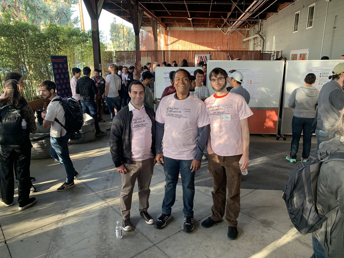 DbrxMosaicAI's tweet image. The first #EfficientML  Bay Area Meetup brought together over 190 participants, 12 posters, 60 organizations, and everyone had a great time. Gratitude for @ml_collective and our co-organizers. Until next time!
