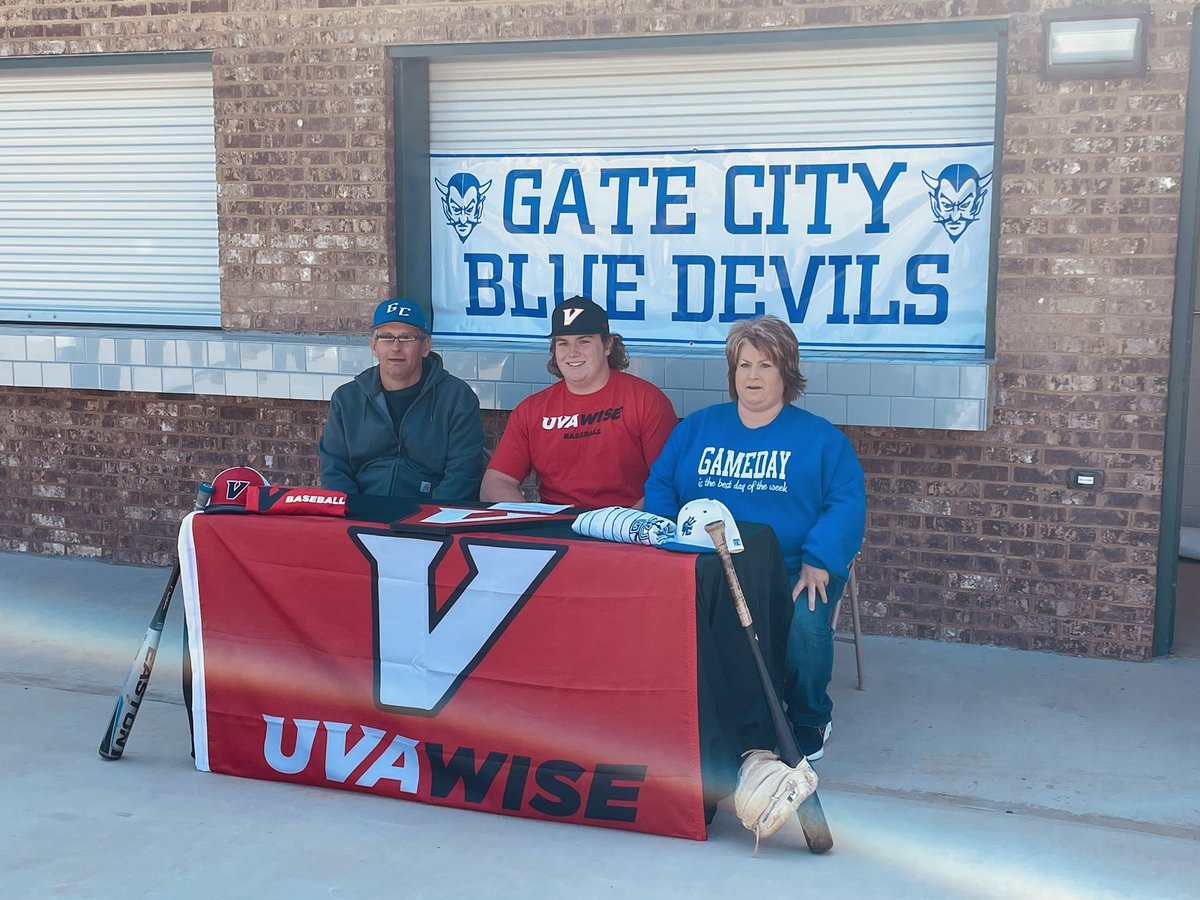 Congratulations to Carter Babb for signing today to play baseball and continue his education at UVA Wise!! Proud of you Cater! <a href="/carterbabb18/">Carter Babb</a>