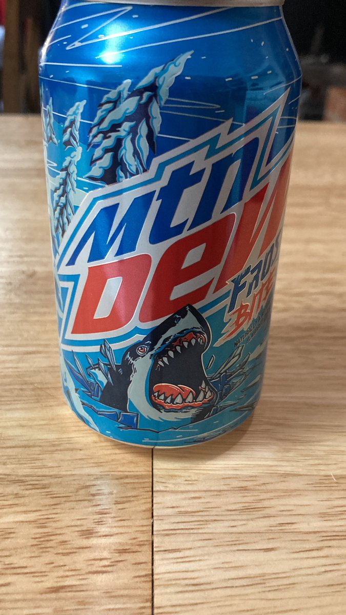 CryptoBarratt's tweet photo. @SharkieToken what are you drinking today? 
#NFT #Sharkie #Sharkbite #soda #crypto #cryptocola #mtdew https://t.co/MXcQqZJQND