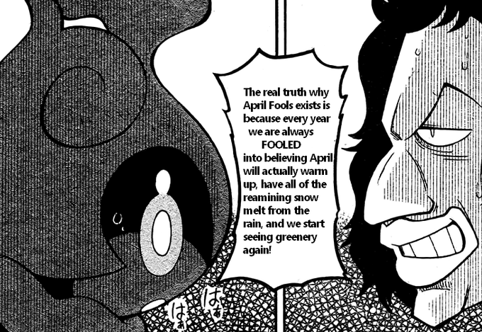 April is the final month of winter 