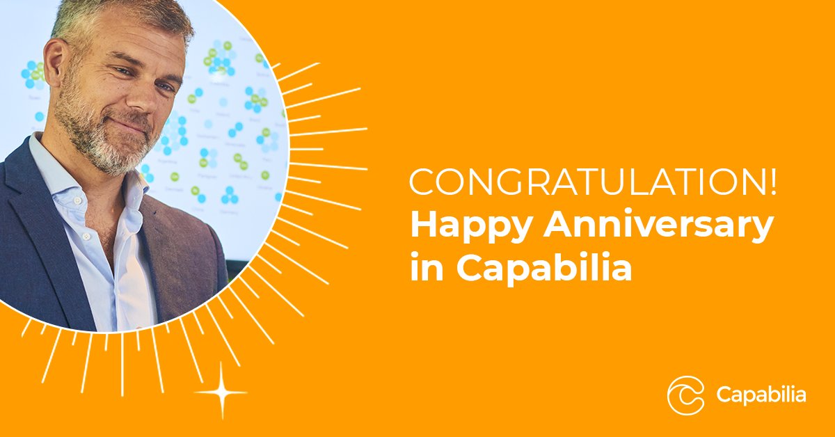 capabilia's tweet photo. 🎉 Today we celebrate our CEO @martinsola anniversary in Capabilia! 
#Capabiliateam #Teamwork #Capabilia https://t.co/SyxC4AhNED