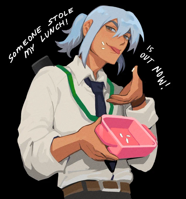 our new game for #NaNoRenO2022 is out! 🧡play as an office worker tracking down the office's serial lunch thief.

🍱 play here: https://t.co/WA9pvJGYMp 