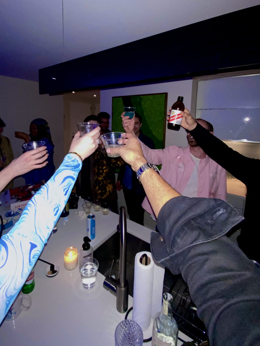 immensely grateful for my friends and also for tasty blue jungle juice