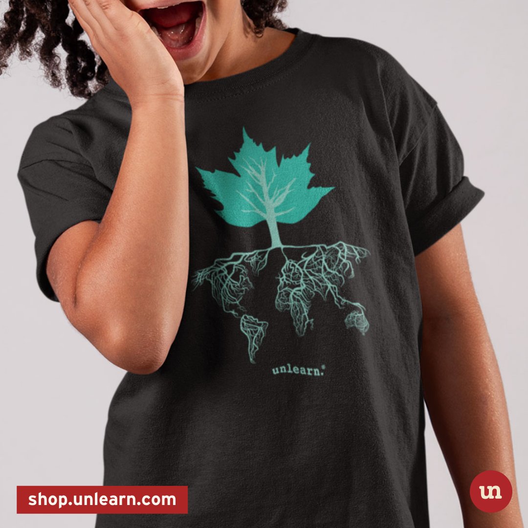 Did you know that our "Diversitree" design is also available as a kid's t-shirt on our website? To purchase this for the little ones, head to our website shop.unlearn.com!