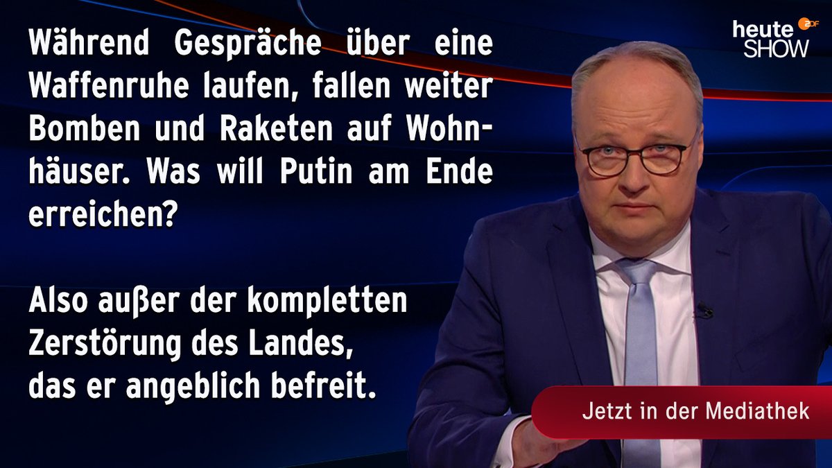 heuteshow's tweet photo. Der einzige erkennbare Plan… 
Die #heuteshow ist online: https://t.co/Qxzs5thlhi https://t.co/9F7exZIpCC