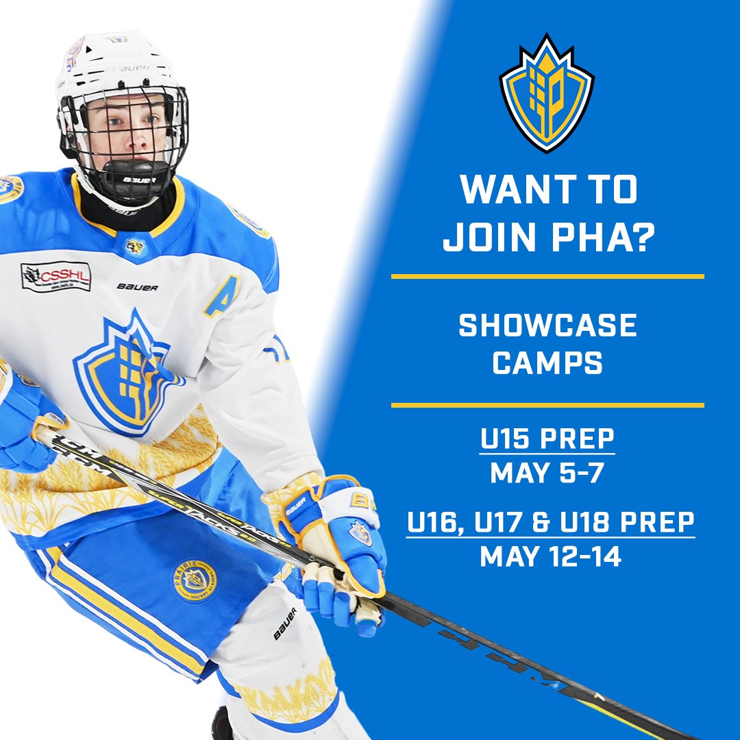 prairie_hockey's tweet image. Interested in joining PHA? ⁠
⁠
- Experience a day in the life of a Student-Athlete⁠
- Learn about our 10 month development program ⁠
- Tour facilities and meet staff.⁠
- Experience the difference of Developing Life Champions ⁠
⁠
Register prairiehockey.ca/camps