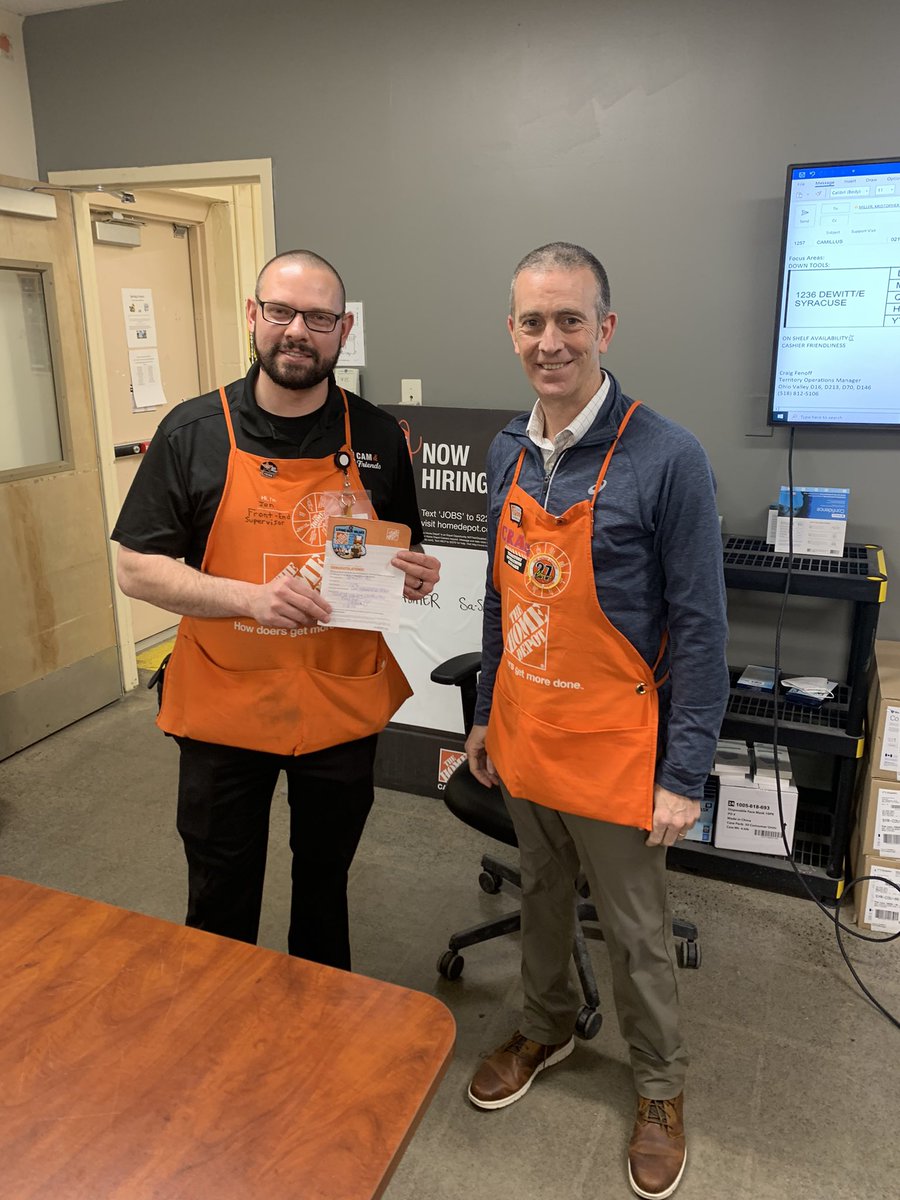FES Jon at 1236 is using his asset protection background to help drive Scan % and on hand accuracy in his new role. Showing great leadership everyday. Thanks Jon!