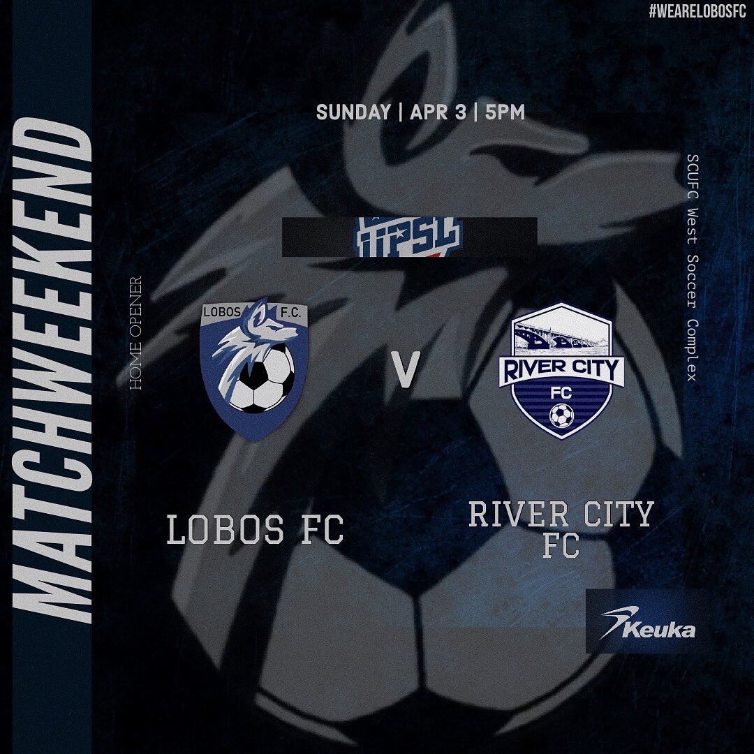 LobosFC (@lobosfc2019) on Twitter photo *UPDATE*
This weekend we will host <a href="/RCFC803/">River City Football Club</a> for our first home game of the season‼️
Come out and support this Sunday at SCUFC West Soccer Complex at 5pm
Address: 1053 Bird Rd, Irmo, SC 29063
-
-
-
#wearelobosfc #upslsoccer #homeopener *UPDATE*
This weekend we will host <a href="/RCFC803/">River City Football Club</a> for our first home game of the season‼️
Come out and support this Sunday at SCUFC West Soccer Complex at 5pm
Address: 1053 Bird Rd, Irmo, SC 29063
-
-
-
#wearelobosfc #upslsoccer #homeopener