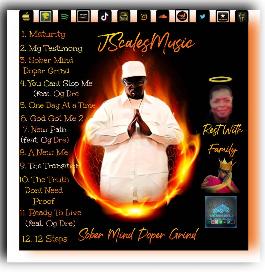 FlintasticEnt's tweet image. distrokid.com/hyperfollow/js…🔥🔥🔥🔥   
Coming 4️⃣-4️⃣-2️⃣2️⃣ #SMDG @JScalesMusic 
🆕🎶 The Ablum #SoberMindDoperGrind📀  #TrustTheProcess #OneDayAtaTime #TheTruthDontNeedProof ✊🏾#SoberMindDoperGrind 
📸 #FlintasticEntLLC
🎙 #jScalesMusic