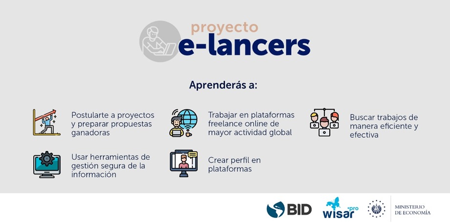¡Conquista el mundo del trabajo #freelance internacional desde tu casa! Participa en el programa de formación “e-lancers” y consigue las competencias clave para trabajar en las plataformas en línea de mayor actividad global.

Postúlate ya: bit.ly/3Ng5djV.