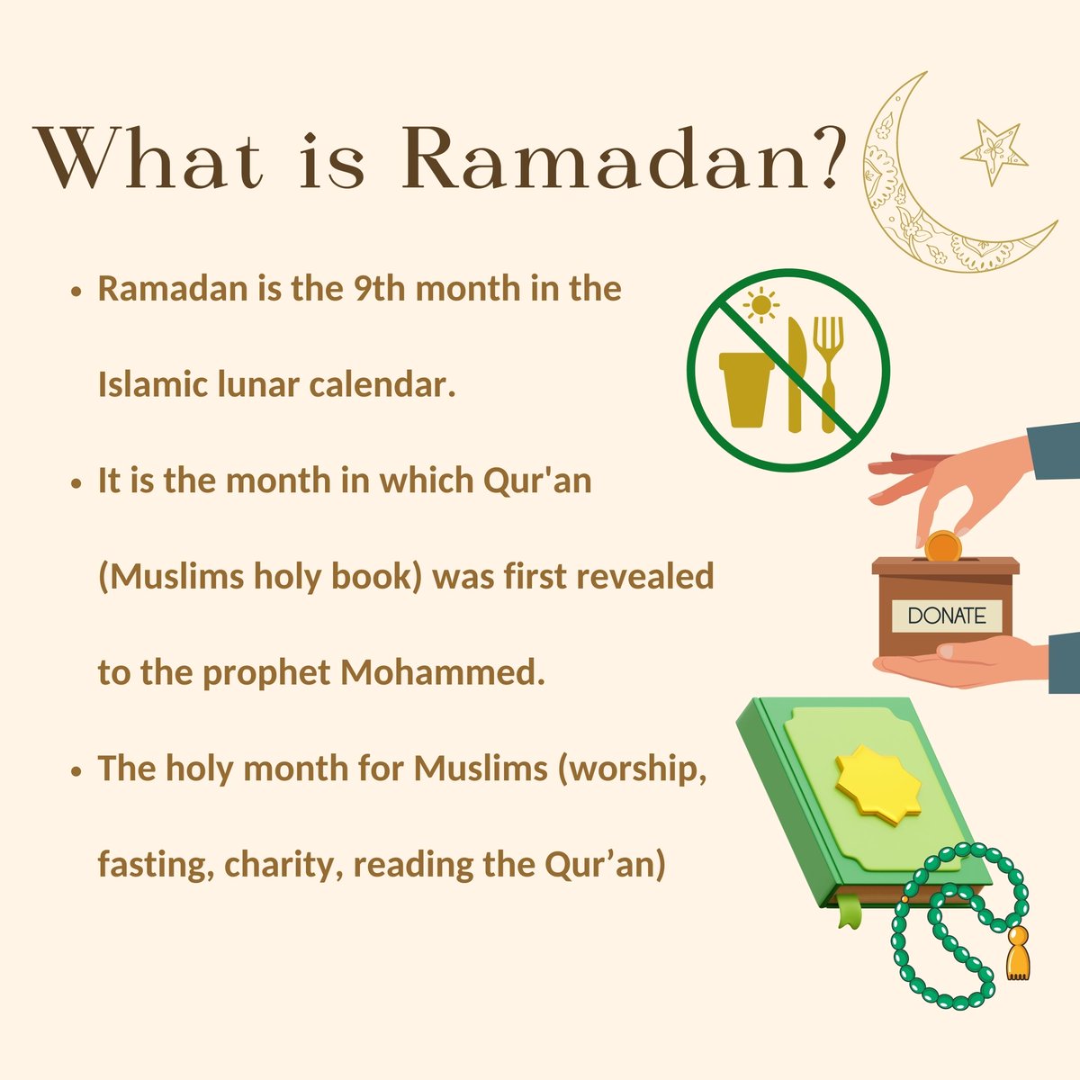 GeorgetownELC's tweet photo. This weekend, Ramadan will begin and be observed around the world, including here at ELC! To help explain Ramadan customs and promote cultural exchange, one of our students delivered this great presentation for her classmates and professors!
#GeorgetownELC 
#RamadanMubarak https://t.co/BD5LkS0Np5