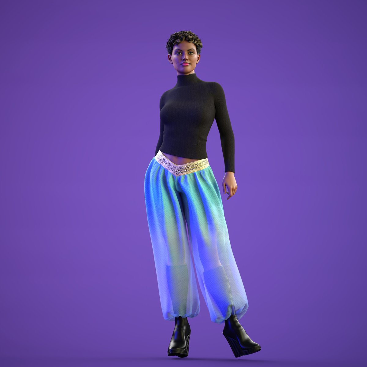 ceotim's tweet photo. @NFungiblePeople @NFungiblePeople @daz3d Have completed another aspect of their roadmap with the full-body 3D images. Each #NFPNFT has 3 versions that can be updated #onchain (correct me if I am wrong) & will be changed & viewable on #OpenSea. #NFPCommunity #NFPavatar #DazStudio #NFT #Blockchain https://t.co/Jrtt8s04zB