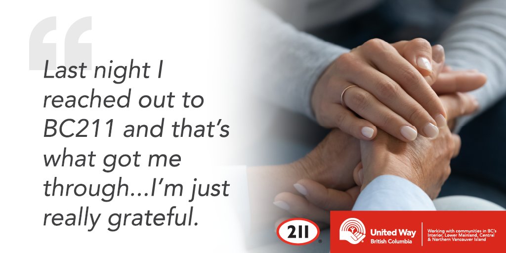 bc211Help's tweet photo. Uniting @BC211help and @UnitedWay_BC brings together resources and expertise that will continue to increase positive impact in our communities.
Learn more: https://t.co/kBsR7pdu1d
#HelpStartsHere #BC211 #UWBC https://t.co/HAnKq40htl