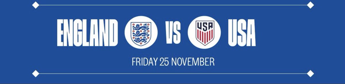 Apologies to all you Americans for the inevitable beating yall are going to get on November 25th.