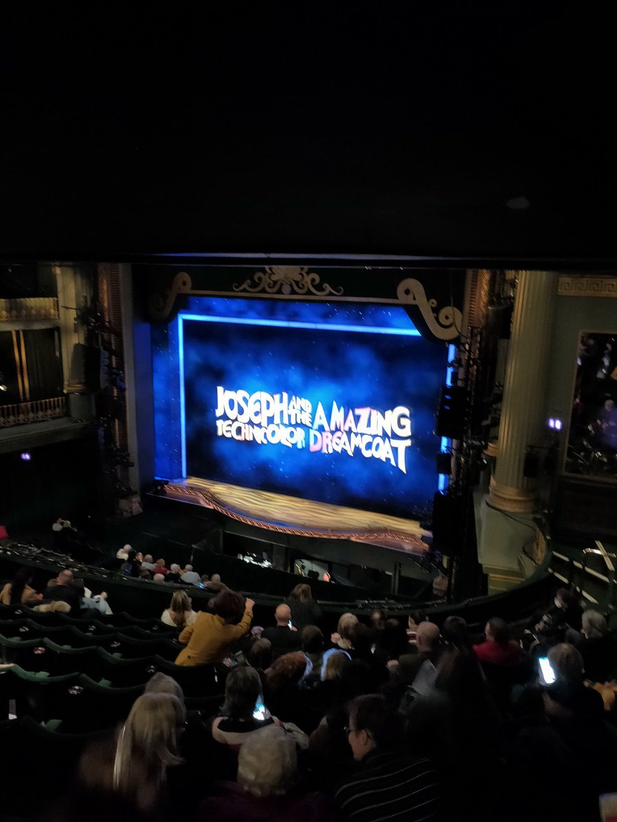 WJSinclair1's tweet photo. What a masterpiece in Manchester tonight @alexandramusic @JDonOfficial and whoever was Joseph absolutely smashed it. Ensemble and children were absolutely outstanding as well. https://t.co/pZhqPDXnaM