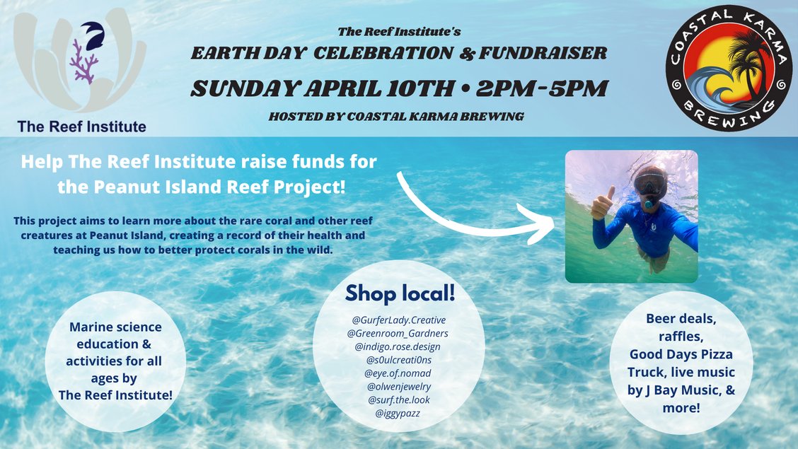 Julia Mate (@julemate) on Twitter photo SAVE CORAL REEFS!! Join <a href="/Reef_Institute/">The Reef Institute</a> to celebrate Earth Month at Coastal Karma Brewing. If you canβt attend, make a donation - reefinstitute.org/donate-official SAVE CORAL REEFS!! Join <a href="/Reef_Institute/">The Reef Institute</a> to celebrate Earth Month at Coastal Karma Brewing. If you canβt attend, make a donation - reefinstitute.org/donate-official