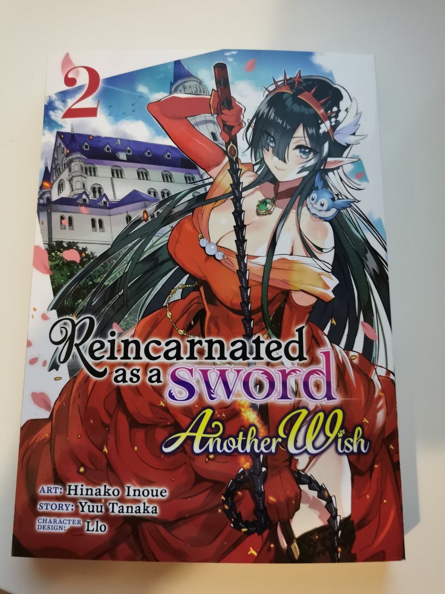 etchi's tweet photo. New #manga from @gomanga seven seas #ReincarnatedAsASword #anotherwish vol. 2 #ReincarnatedAsASwordAnotherWish the first spin off volume was alot of fun great series lots of cute and action 👍 https://t.co/uzovAxyVap