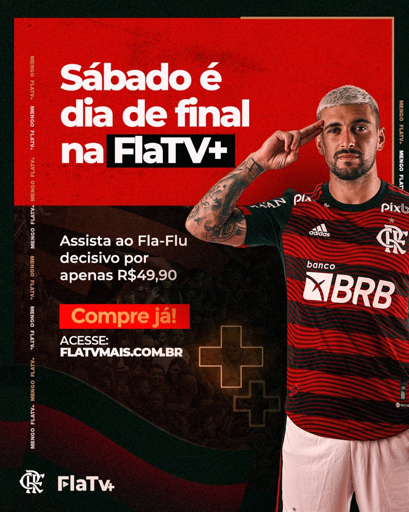 Flamengo on X: A FlaTV+ é a casa do Rubro-Negro no Cariocão 2022