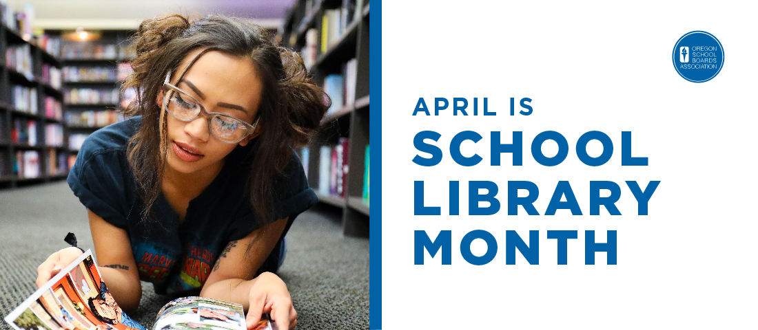 April is #SchoolLibraryMonth. Thank you to all Oregon school librarians for your hard work! Learn more: ala.org/aasl/advocacy/…