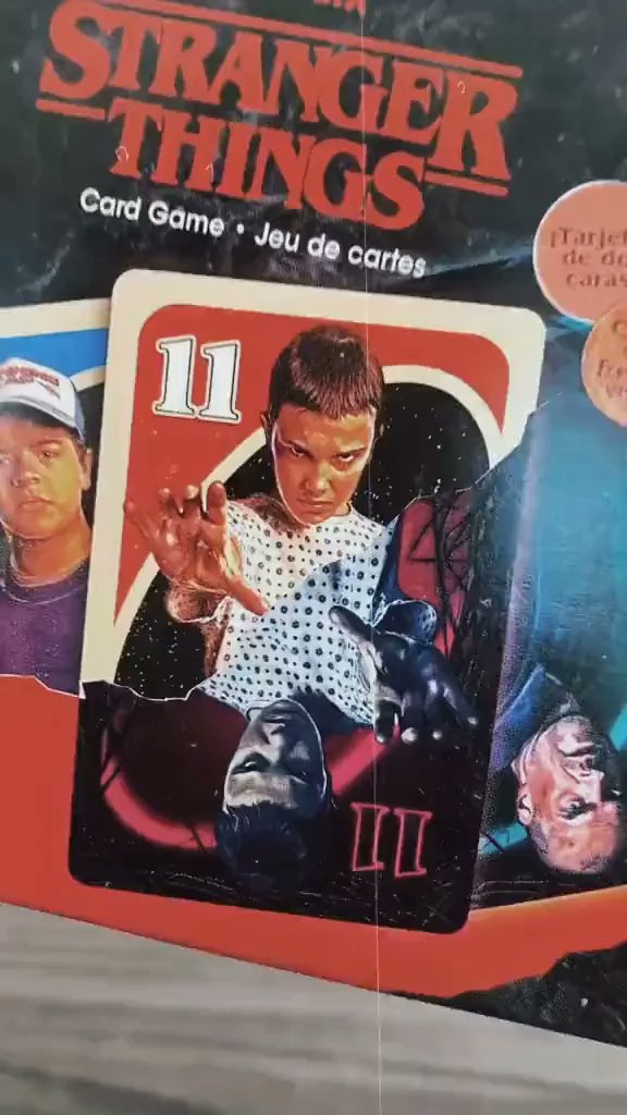 Uno Flip: Stranger Things Edition Card Game