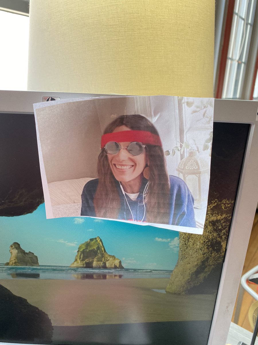 When you teach in a #middleschool on  #AprilFoolsDay this is what your desk looks like in the morning 🤣 #6thgradepranks