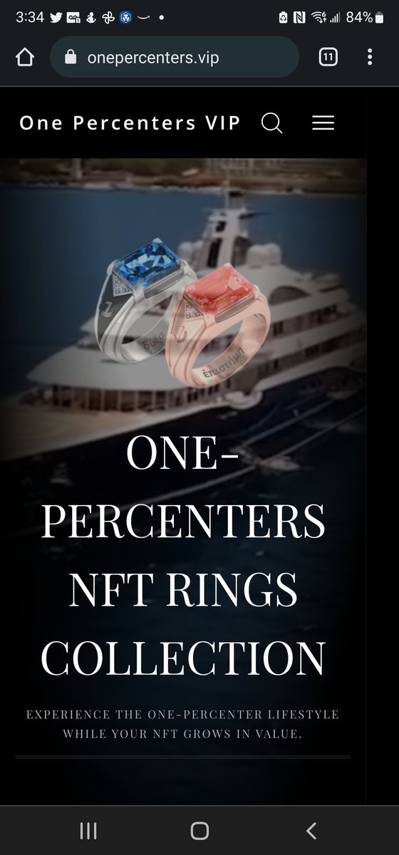 Each One-Percenter men’s ring is a commodity that provides a wealth of exclusive experiences while its value exponentially grows in the secondary NFT market.#onepercenter #onepercenters #vip #luxurylife #privatejet #superyatch #miami #NFT #miaminft #nftweek #nftdrop #nftwhitelist