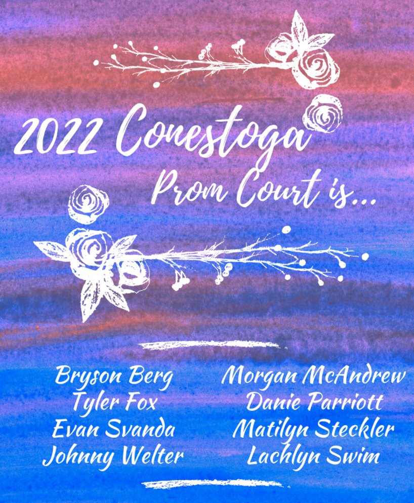 c1stoga's tweet image. Congrats to our Prom Court!
