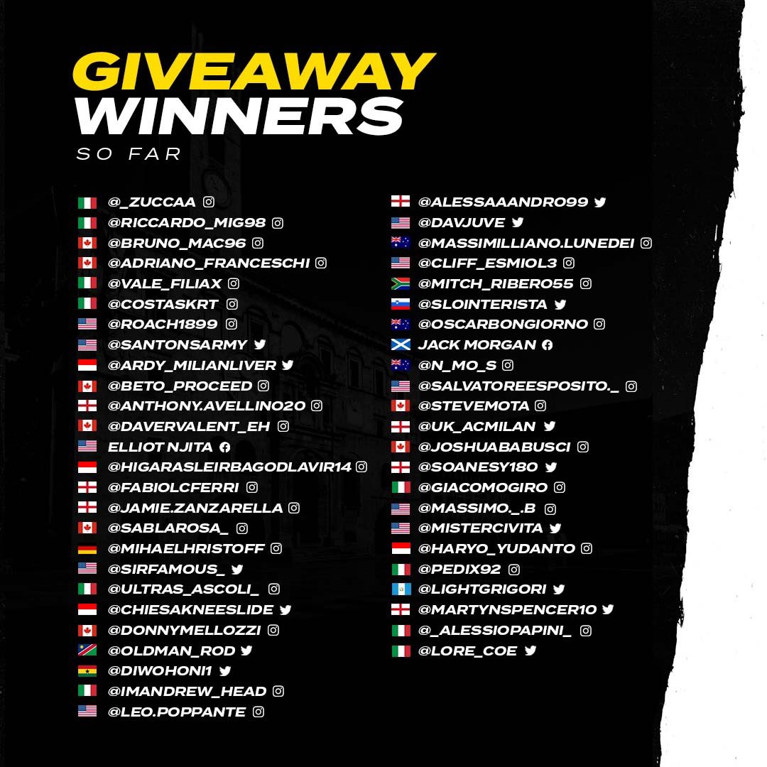 IFTVofficial's tweet photo. ⚠️ JERSEY GIVEAWAY ⚠️

Ascoli take on Pordenone, every game is a MUST WIN in the final stretch for promotion. FORZA ASCOLI ⚪⚫

A personalized jersey is given away for each point Ascoli get this season

TO ENTER:

1. Follow @ascolicalciofc 
2. RT this post
3. Reply your size https://t.co/MuNlUIIQDT