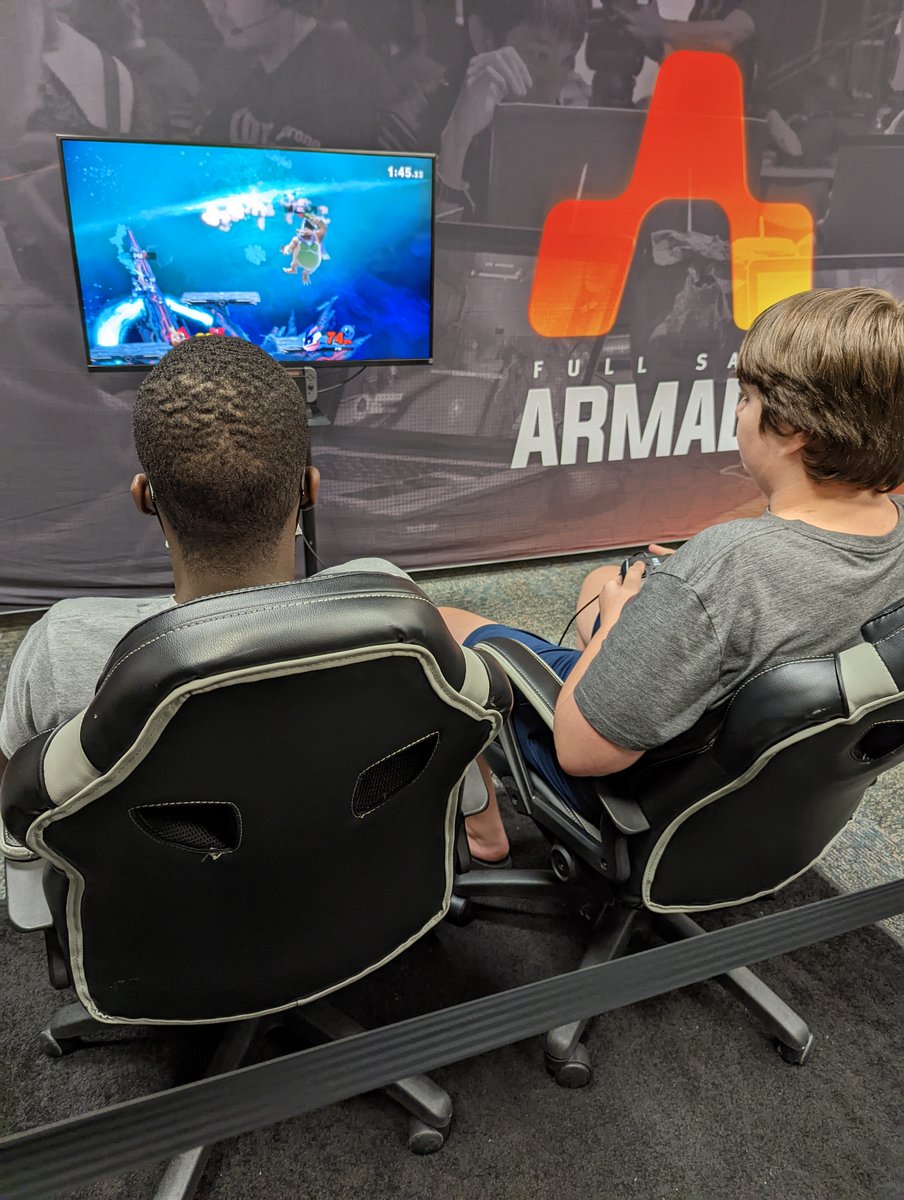 OcoeeEsports's tweet photo. Fighting for bragging rights as @OcoeeKnights #1 Super Smash Bros. Ultimate player in @FullSailArmada and @FullSail invitationals #fullsailoutreach #fullsailarmada #knightknation Let's go Price M. versus Maverick L.! https://t.co/4zWWDgvmfE
