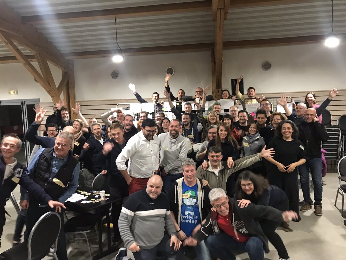 Et le soir à #agfr22 c’est top 😍