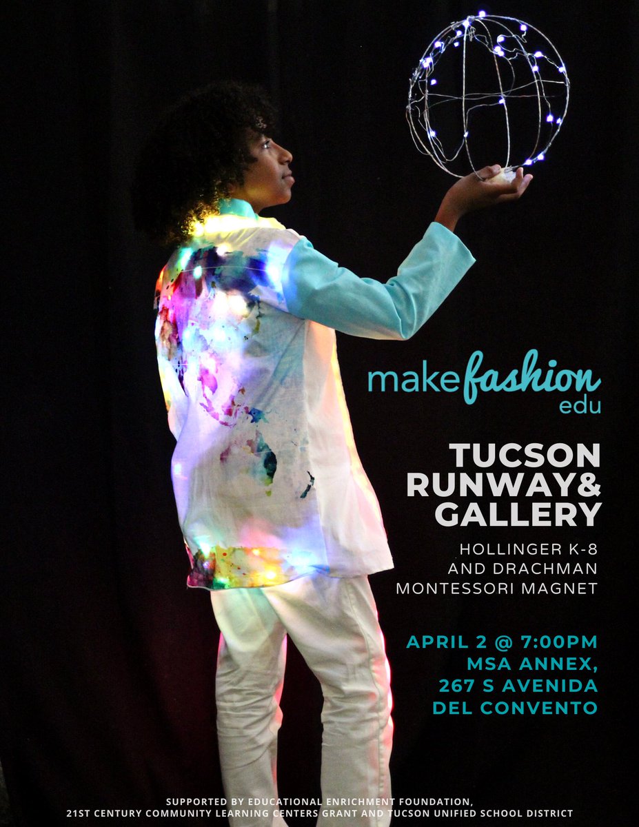 CarrieLearns's tweet photo. If you happen to be in the area, come join the excitement! #makefashionedu #fashiontech https://t.co/i9RE91s4Sf