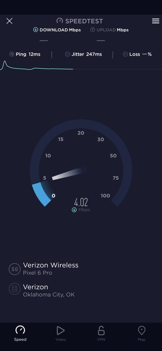CireDelaney's tweet photo. @VerizonSupport 73012. And here's a picture with your "UW" speed. 
This happens no matter where I am. https://t.co/NvDfistFbn