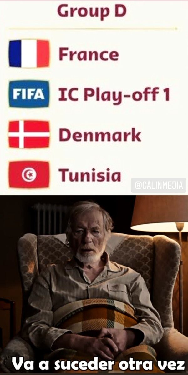 calinxstr's tweet photo. El destino querrá que tengamos una revancha #Qatar2022 #Peru #repechaje #Denmark #France https://t.co/GgxgGiKqEE